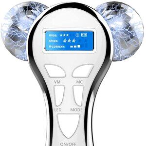 New Yeamon 4D Microcurrent Electric Face Massager Roller